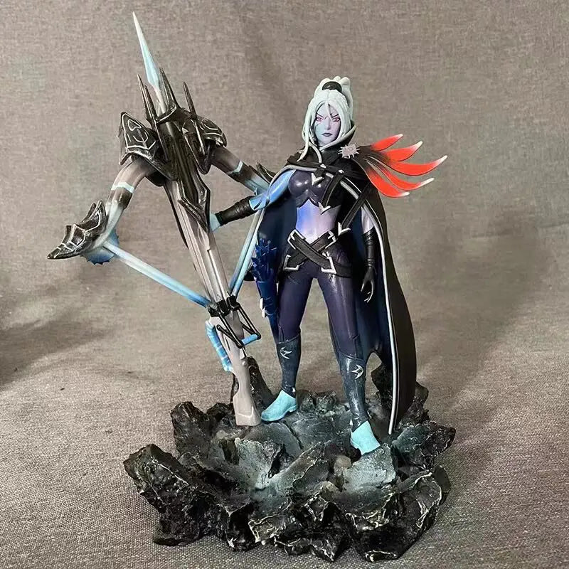 22cm DOTA2 Figure Drow Ranger High-end Customization Anime Collectible Model Desktop Decorations  Holiday Gifts Children Toy