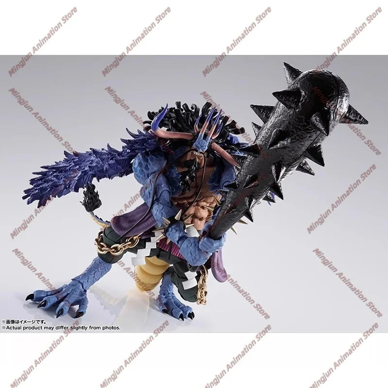 In Stock Bandai SHF One Piece One Piece Kaido of The Beasts Human-Beast Type Original Yonko Action Figures Collection Gifts