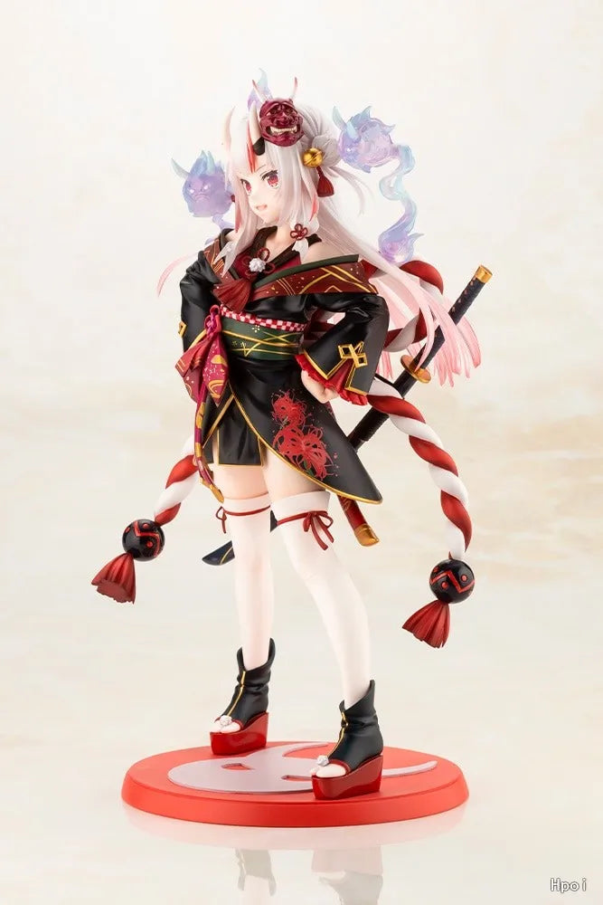 Original in Stock KOTOBUKIYA Hololive Nakiri Ayame 1/7 Figures Model Toys Gifts Collection Ornaments