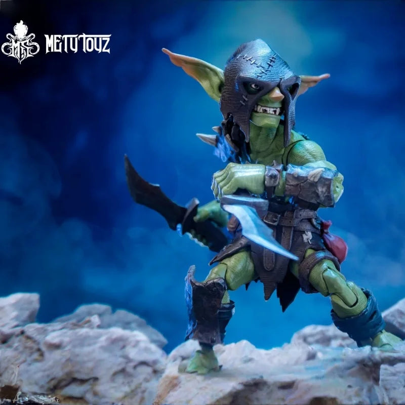 Pre-Sale 13cm Genuine Metytoyz Goblin Adventure Team Warrior Action Figure Movable Joint Trendy Toy Merch Collectibles Gift