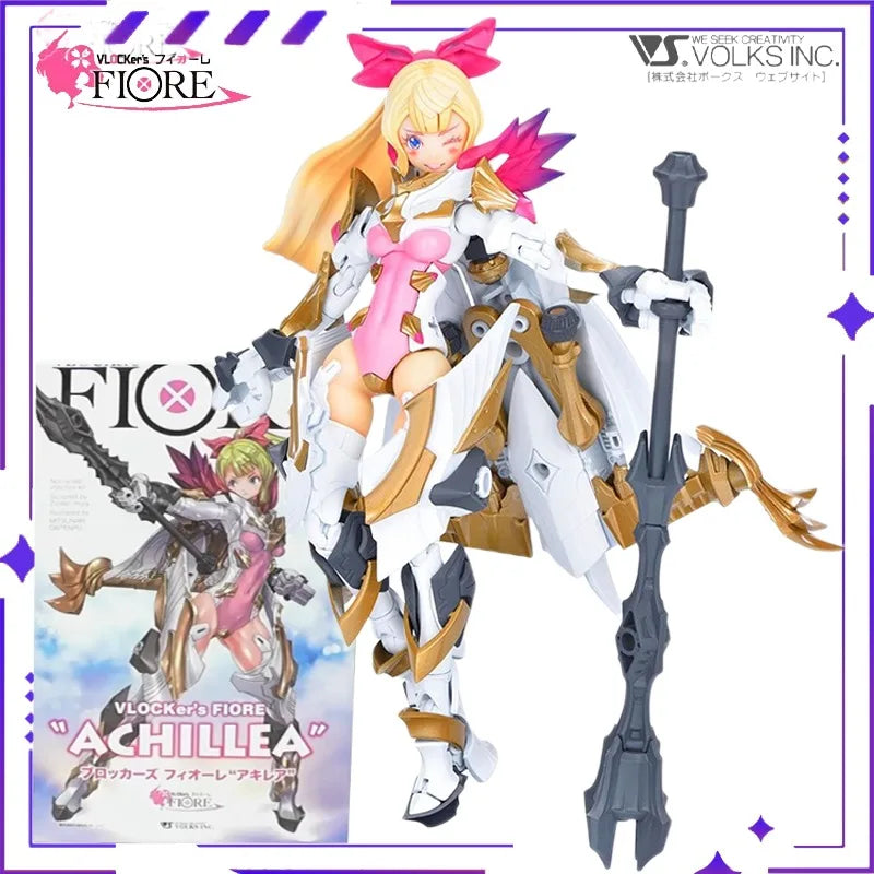 New Volks Original VLOCKer's FIORE Series Dragon Blood and Nebula Anime Mobile Assembly Machine Mother Model Toy Gift Ornament