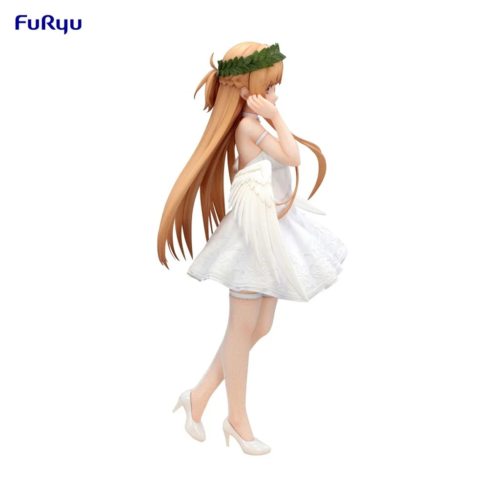 100% Original FuRyu Bicute Pure Sword Art Online Asuna Anime Figure Action Figure Model Decoration Garage Kit Collection Kawaii