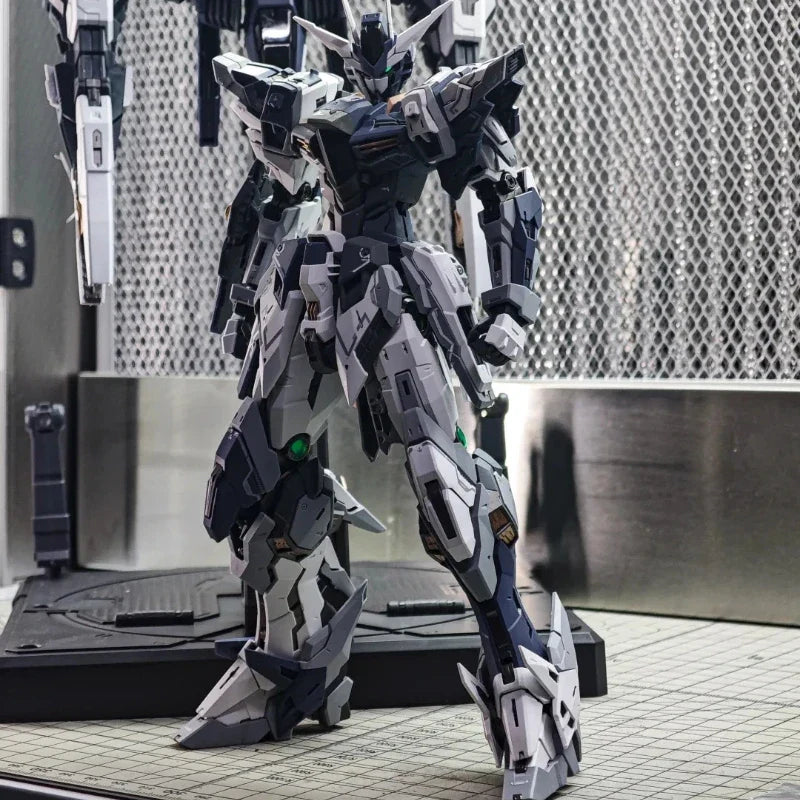1/100 TC-02 Star Eternal Emerald Zero Ver. Legierung Rahmen Mecha Modellbausatz Montagespielzeug Actionfiguren mit Display-Ständer Jungen Geschenke