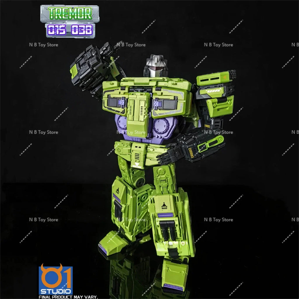 Transformation 01studio 01S 03B Devastator Robot of Long -range Trembling Action Figure