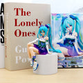 13cm Hatsune Miku Anime Figure Noodle Stopper Flower Fairy Miku Action Figure PVC Collection Model Ornament Toys Birthday Gifts