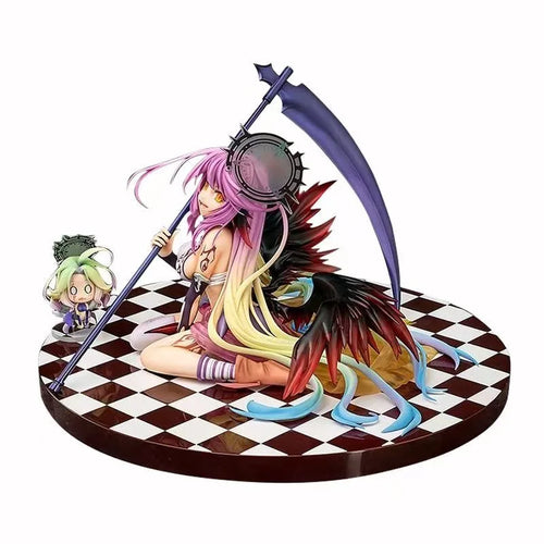 15cm No Game No Life: Zero Azriel Shiro Jibril 1/7 Großer Krieg Ver. Phat Anime PVC Actionfigur Spielzeug Sammlerstück Modellpuppe