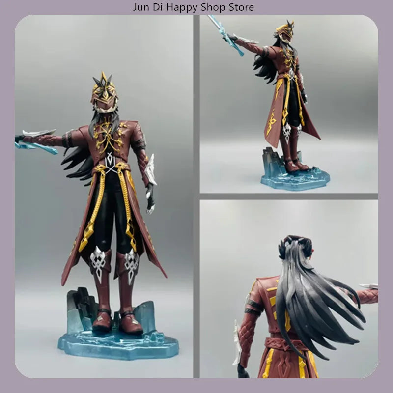 21cm Genshin Impact Ii Capitano Thrain Sentinel Knight The Captain Game Figure Model Statue Collection Desktop  Ornament Toys