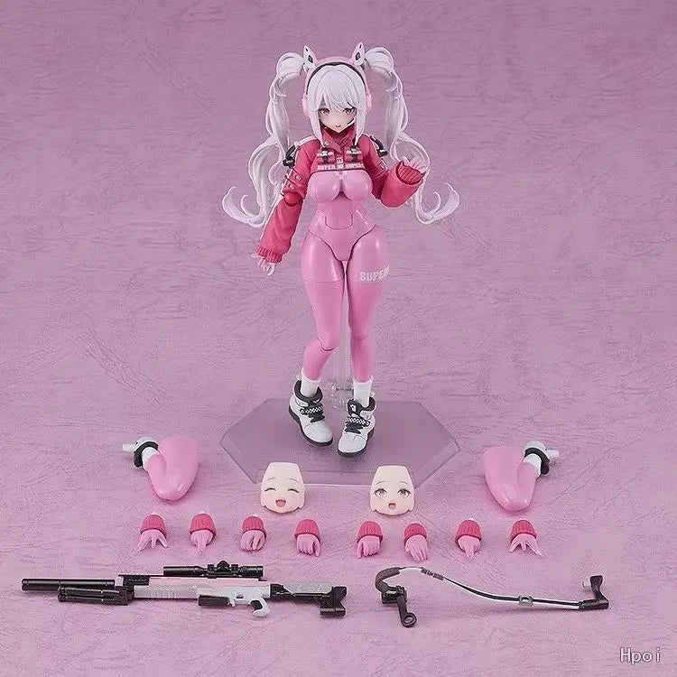 GSC MF Figma628 Alice Vic Godd Niki Collectible Figure PVC Material 4 Years Old And above Full Pre S