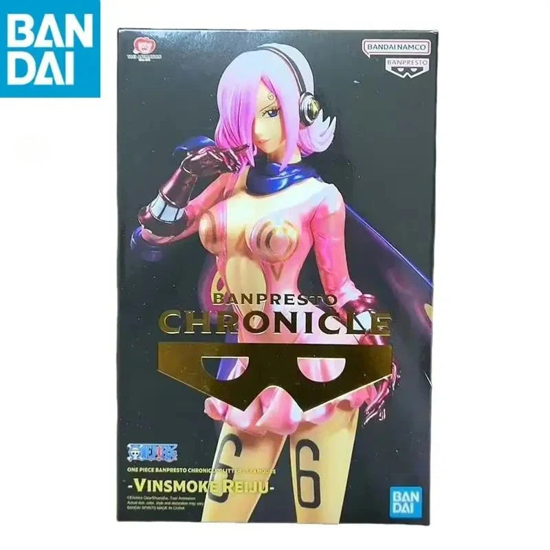 Bandai Original Neu und ungeöffnet ONE PIECE Chronicles Glitter Glamours Vinsmoke Reiju PVC 25cm Anime Figur Modell Puppe Geschenk Spielzeug