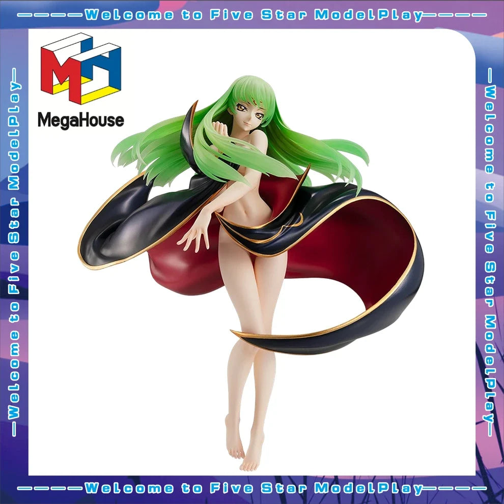 In Stock Original MegaHouse G.E.M CODE GEASS Rebellious Lelouch C.C. Memorial Anime  Figures  Model Toys Gift Ornaments