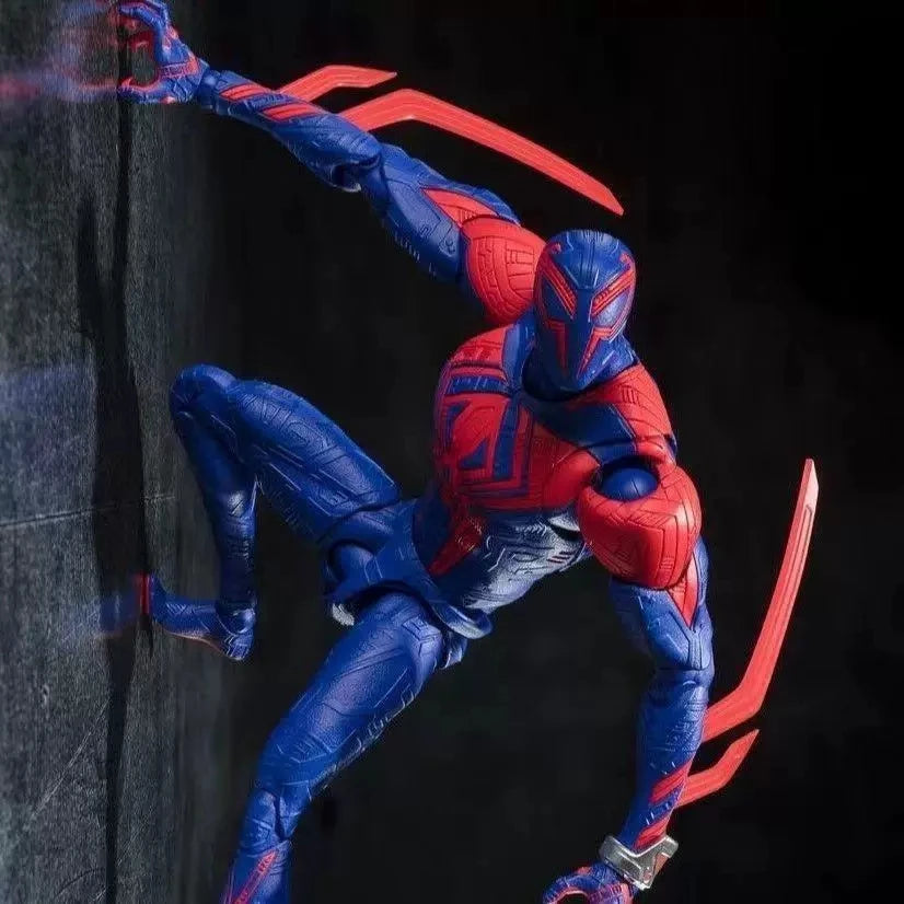In Stock Original SH Figuarts SHF SpiderMan 2099 Spider Man Across The Spider Verse Action Figures Anime Figure Model Toy