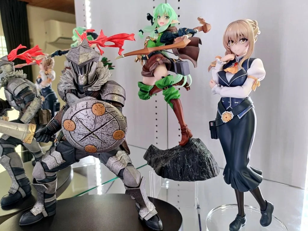 '-In Stock Original UnionCreative Goblin Slayer Guild Girl 27CM Anime Figure Counter Lady Killer Character Model Ornaments
