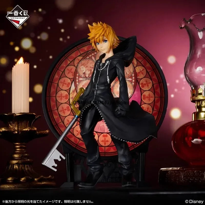 BANDAI Original Ichiban Kuji Kingdom Hearts Linking Hearts Sora Roxas Anime Figure Action Model Hobbies Collectibles