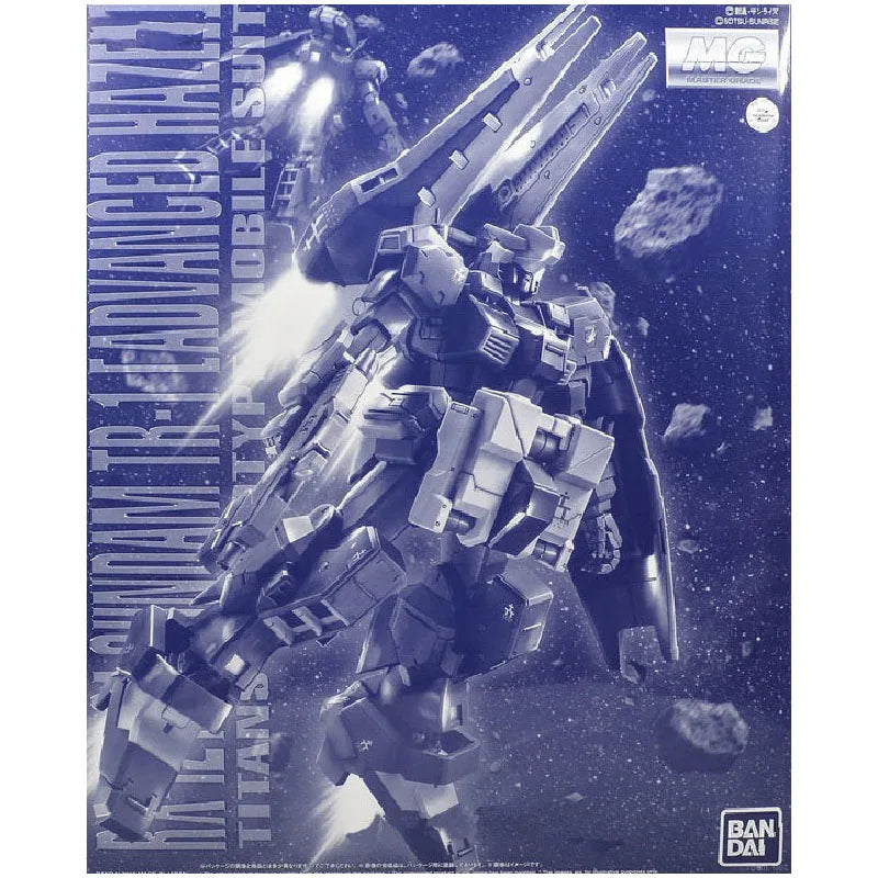 Bandai Original MG Advanced Hazel RX-121-1 Gundam TR-1 1/100 Anime Action Figure Assembly Model Toys Gifts For children GUNDAM