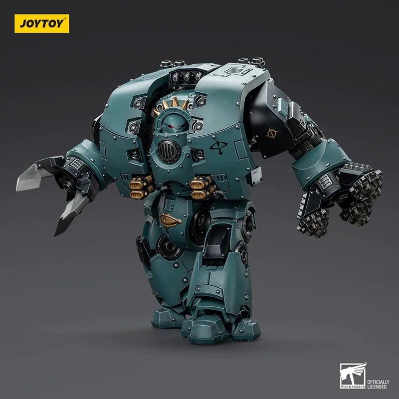 in Stock JOYTOY 1/18 Sons of Horus Leviathan Dreadnought with Siege Drills Mecha Anime Model Toy Action Figures Gift