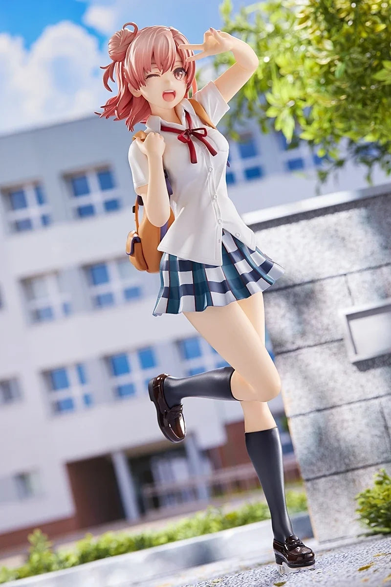 GW Anime My Teen Romantic Comedy Snafu Yuigahama Yui Figures Kawaii Model Statue Collection Toy Gift ﻿