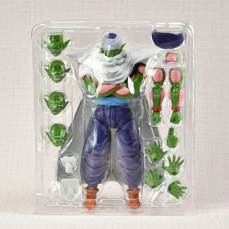 Bandai Genuine SHF Piccolo THE PROUO NAMEKIAN Dragon Ball Anime Action Figure Collectible Model Toys Ornaments Gift Children