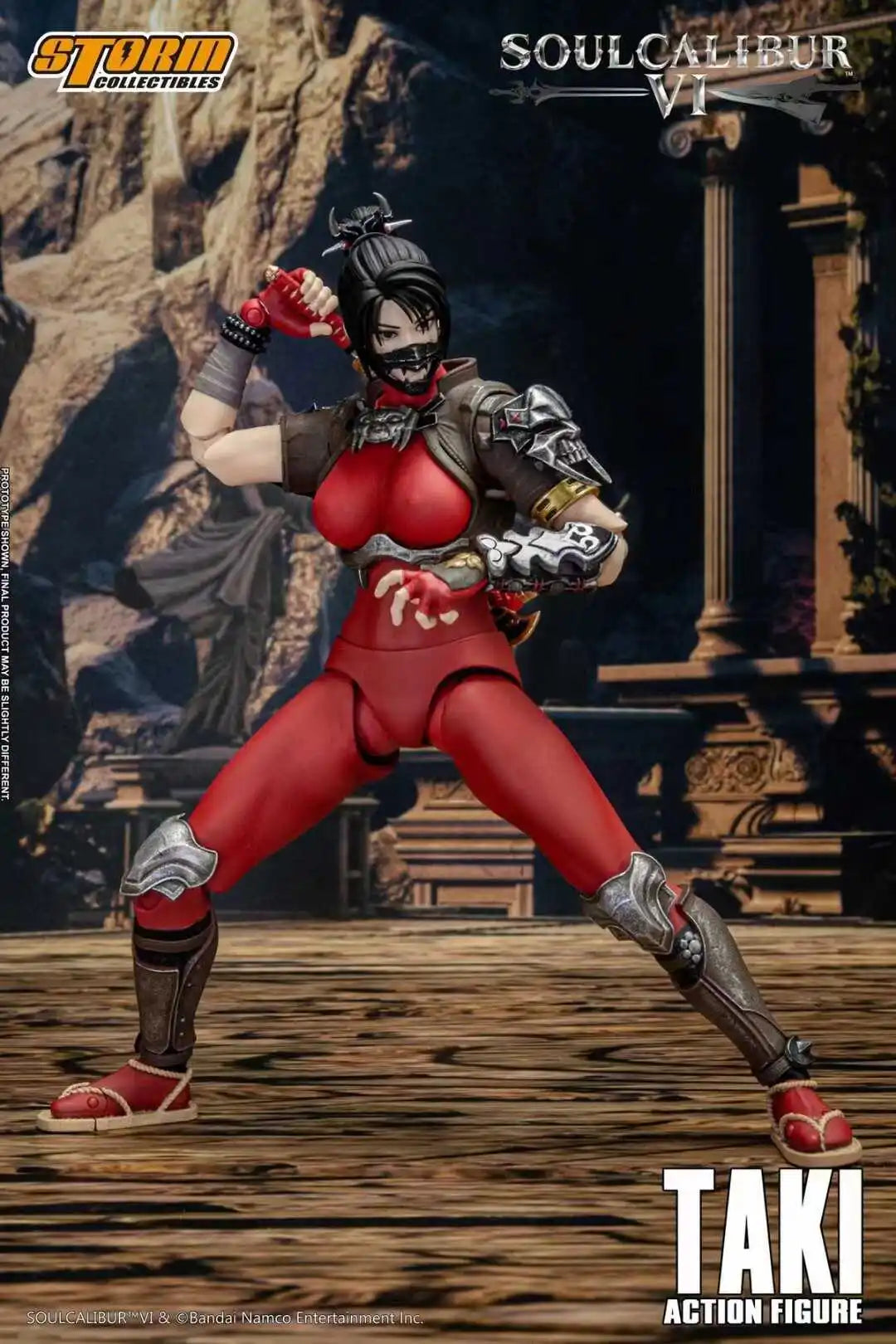 STORM Soul Ability 6 Knife Soul 6 Female Ninja Duoxi TAKI Six-inch 1/12 Movable Doll in Stock Model Kids Toy Gifts Anime Series