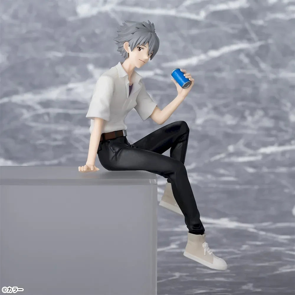 Original SEGA Evangelion Shin Gekijouban Nagisa Kaworu Chokonose  Action Figure Toys PVC Model Collection Anime Figurine Doll