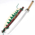 103cm Samurai Champloo Anime Peripheral Mugen Fire Fork Sword Wooden Model Unsharpened Cosplay Desktop Model Ornament Collection
