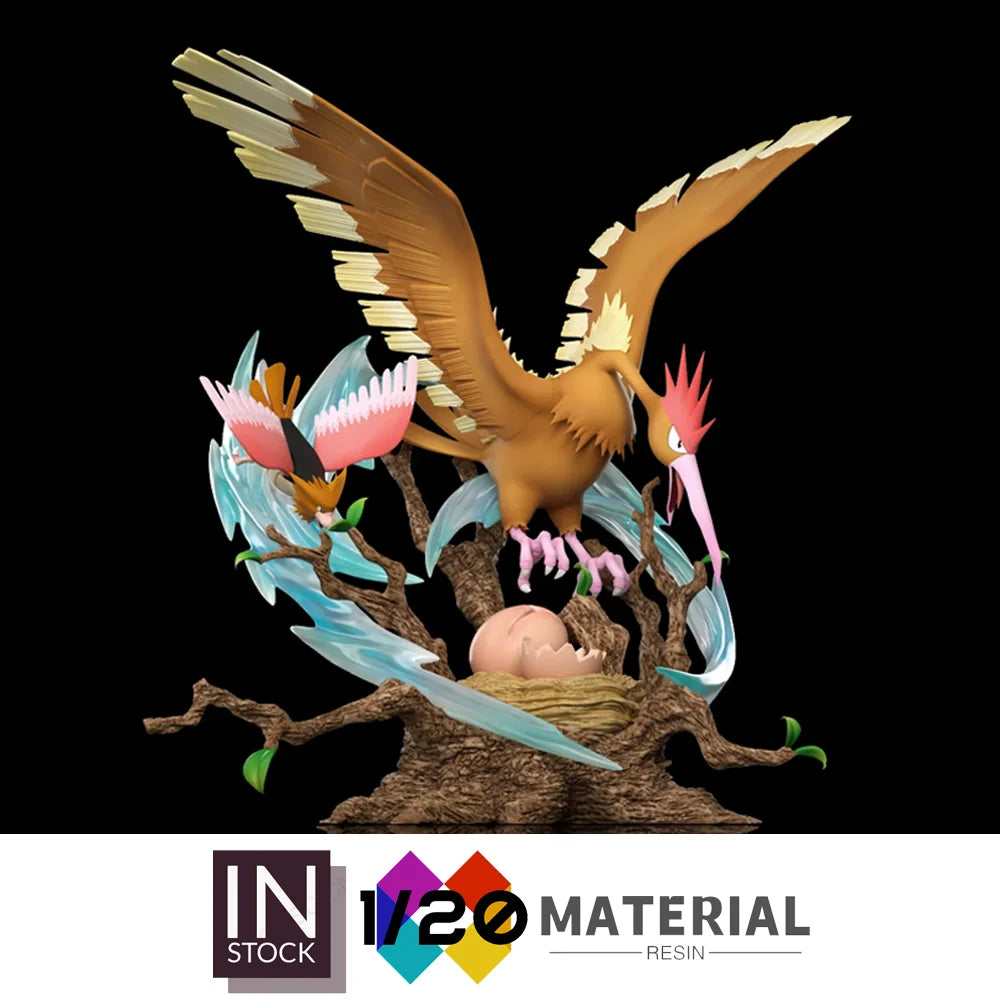 [In Stock]1/20 Resin Scale World [WONDER] - Spearow & Fearow [Split RE-MENT]