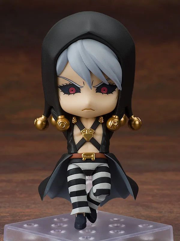10cm JoJo's Bizarre Adventure JoJos Risotto Nero 1326# Anime Figurine Action Figure Toys Doll Collection Christmas Gift With Box