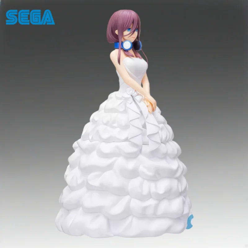 In Stock Sega Original The Quintessential Quintuplets Nakano Miku Action Figure Model Doll Brand New Boxed Toys Model Garage
