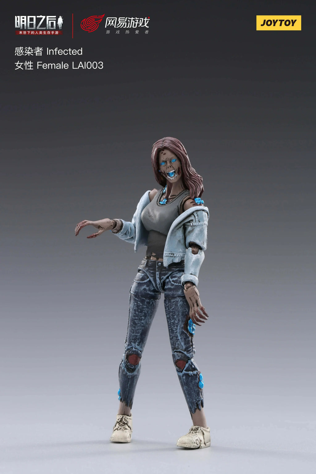 JOYTOY 1/18 Action Figure (5PCS/SET) Life After Infected Person Zombie Anime Collection Military Model Resident Evil Gift Stock