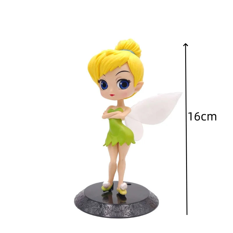 HOT 20+ Style Princess Q Posket Princess Snow Elsa & Anna clown PVC Anime Dolls Figures Collectible Model Kid Toys Gift