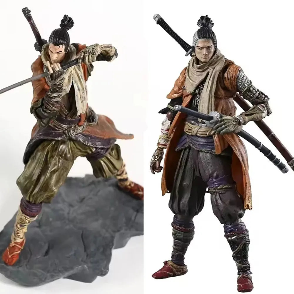 Shadows Die Twice figma 483DX Sekiro Action Figure Toy Doll Brinquedos Figurals Collection Model Gift