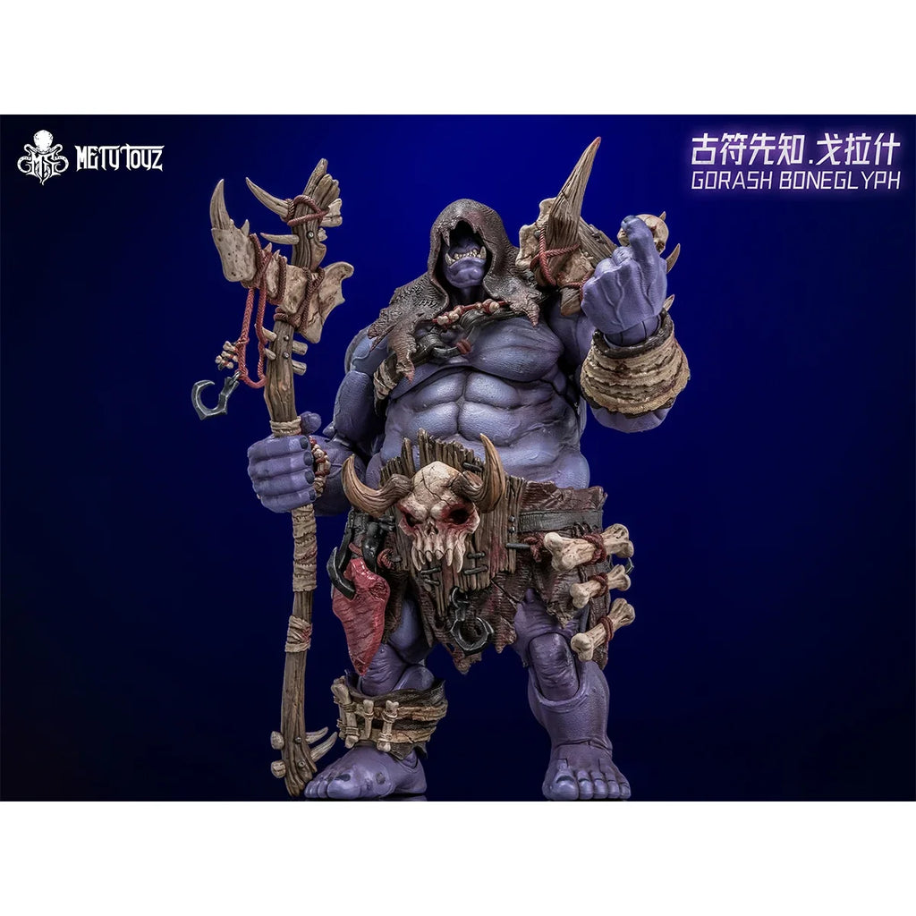 HIPLAY Metytoyz 1/10 Adventurer's World Crusher Ogre Mage Ancient Rune Prophet - Golash Action Figures