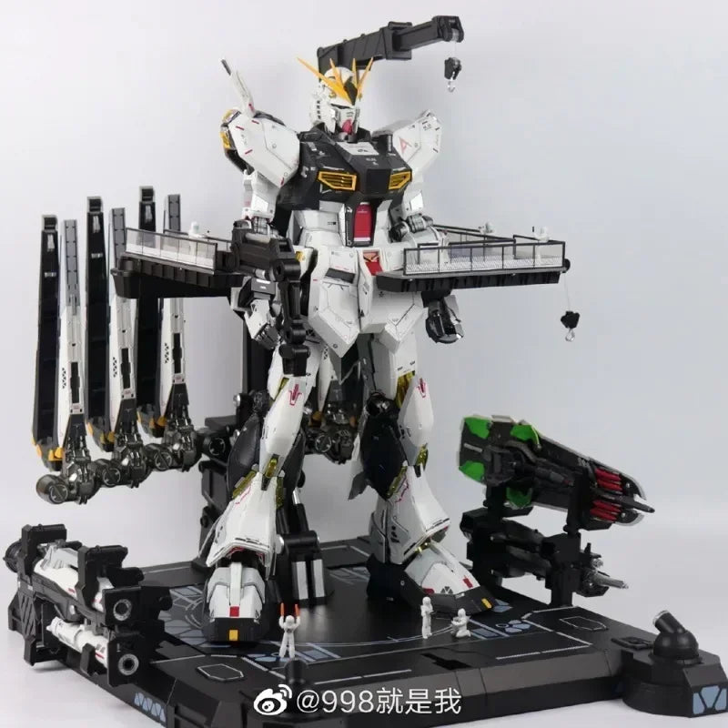 1/60 Daban Metal Structure Rx-93 V Action Figures Equipped With Floating Cannon Assembly Model Collect Kid Toys Christmas Gifts