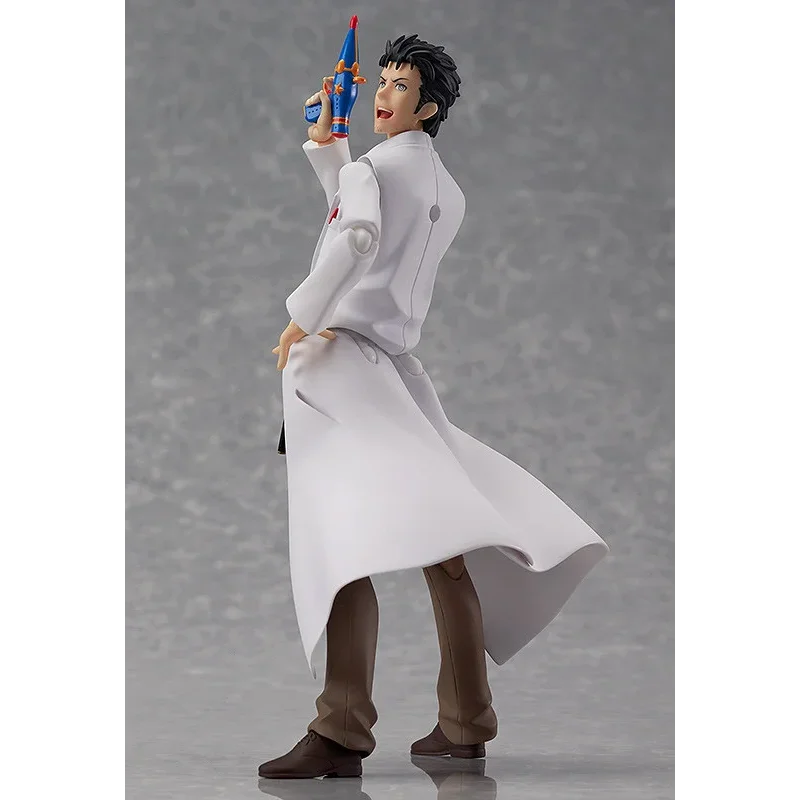 100% Original Max factory Figma 196 Steins gate Okabe Rintaro Genuine In Stock Figure Model Toys
