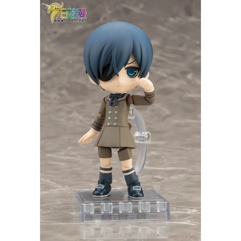 Kotobukiya Original Cu-poche Finished Product Movable Black Butler Anime Charles Action Figure Model Toys Model Gifts for Boys