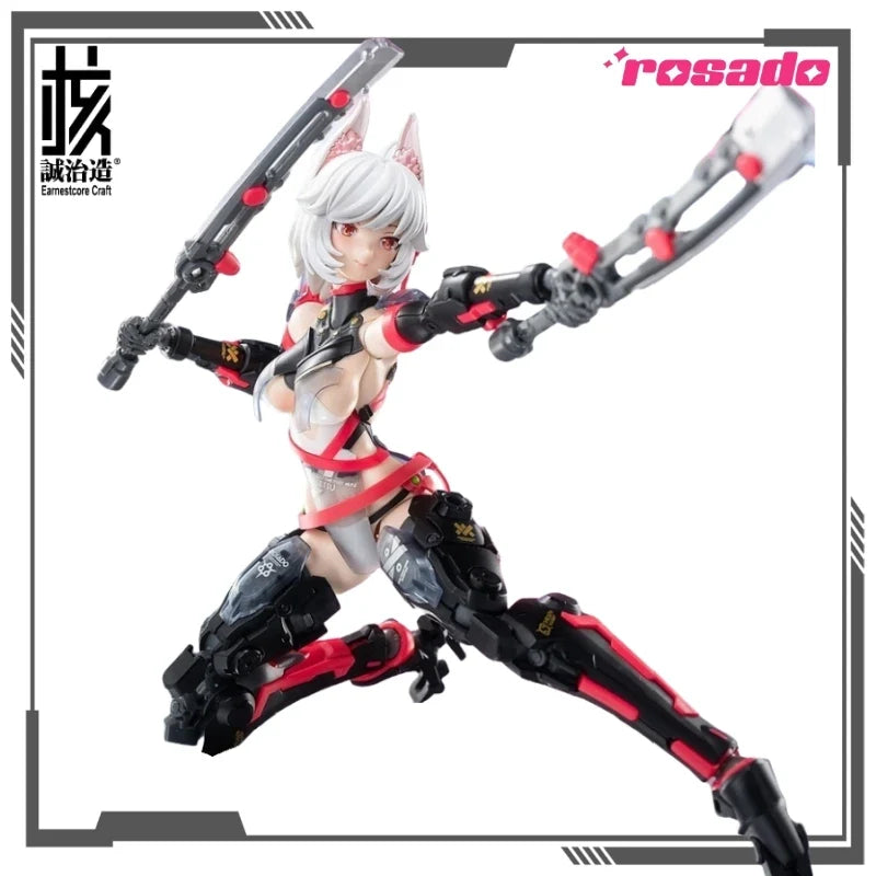Rosa Plan Original ROSADO SeriesRosha Feihu - SEKIKO Anime Action Figure Assembly Model Toys Collectible Model  for Boys