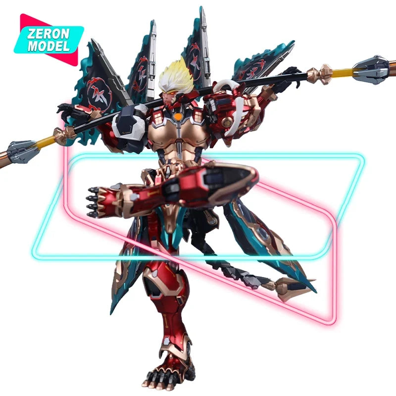 【In stock】MOSHOWTOY X Sun Wukong QI TIAN DA SHENG 1/100 Great Sage Equalling Heaven Model Kit Action Figure Toy