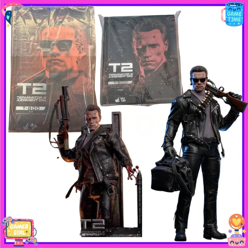 Original Hot Toys HT MMS795 Terminator 2 Judgment Day T-800 2.0 1/6 auf Lager Anime Action Sammelfiguren Modellspielzeug