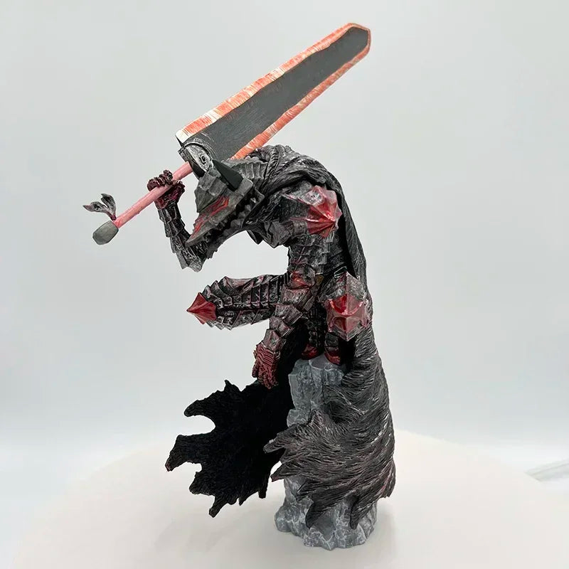 23cm Berserk Guts Anime Figure Berserker Armor L Action Figure Berserk Black Swordsman/Zodd Figurine Collectible Model Doll Toys