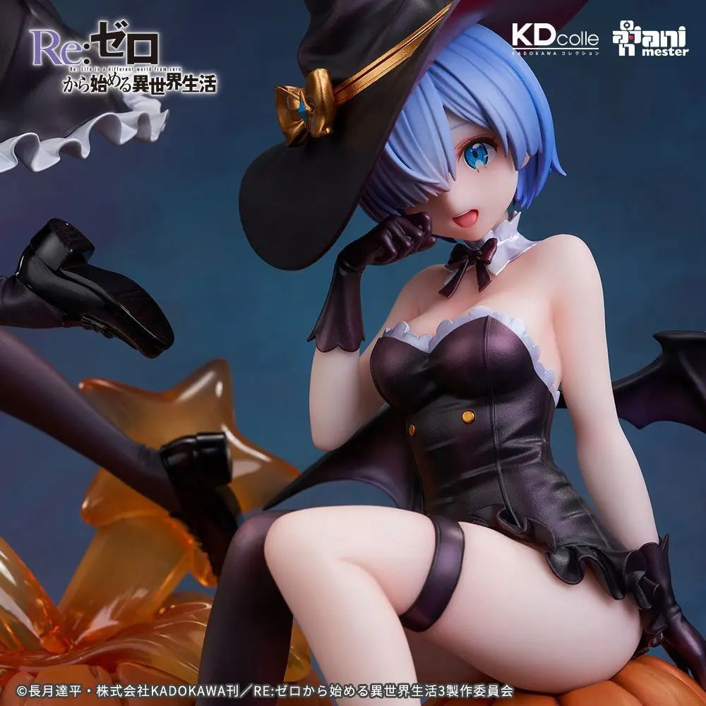 12 HOUR SHOPPING Re:Zero -Starting Life In Another World Ram & Rem Phantom Night Magician Gk Model Collection Doll Decora Gifts