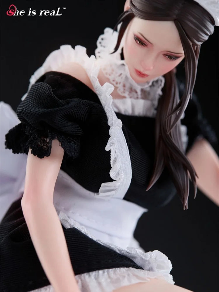 Authentic In Stock Bearpanda 1/6 Anime Figure  She Is Real Maid Figurine Modle Hyper-Realistic Statue Gifts