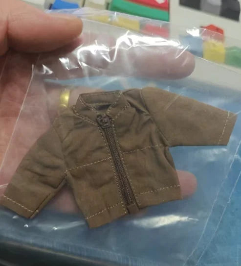 Red Hood Cyberpunk Style Jacket 1/12 Diy Self-modified DC Ready Stock