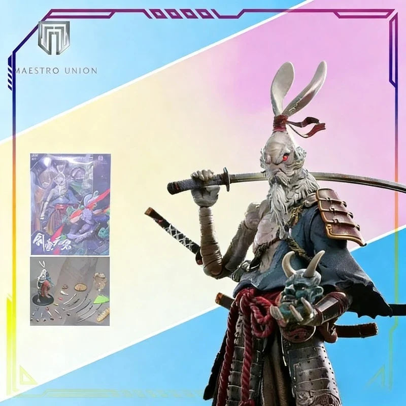 MAESTRO UNION Fury Planet Series: Swordsman Nameless Articulated Figure | Original Anime Action Model Collectible for Adult Fans