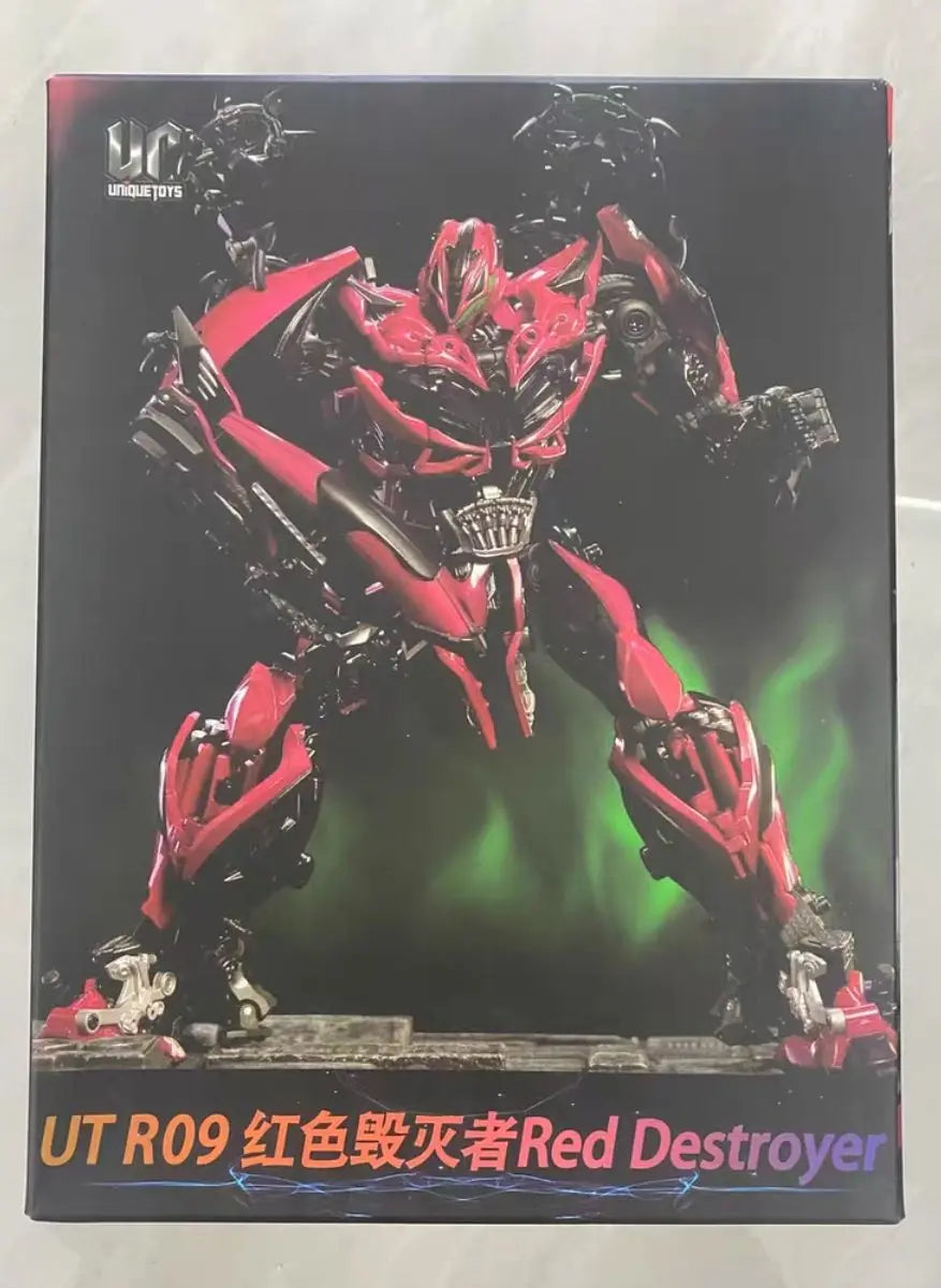 In Stock UT RO9 Stinger Red Destroyer Pagani Sports Car Transforming Toy Action Model Collectible Gift