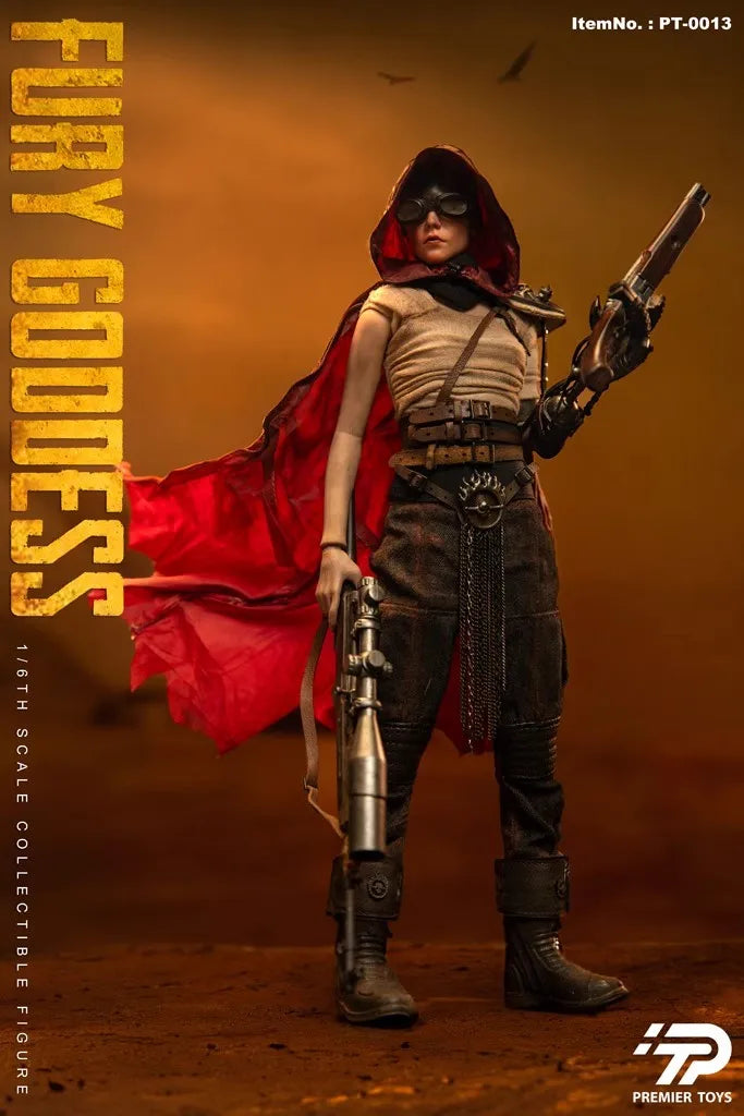 Original Premier Toys PT-0013 1/6 Collectible Furiosa Goddess Anya Female Action Figure Movie Brave Simulation 12"  Model Toy