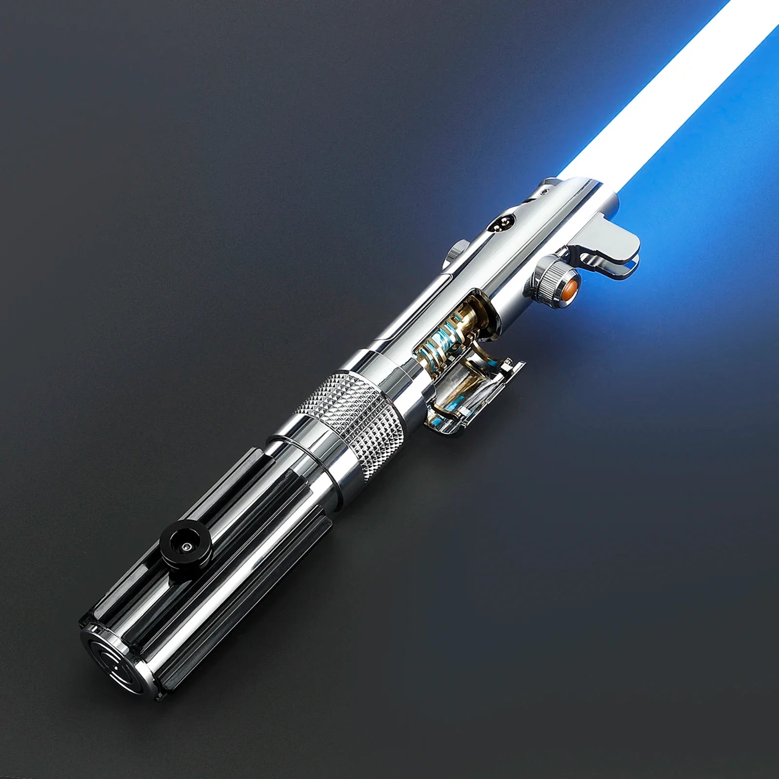 DamienSaber Anakin EP3 Lightsaber Xeno3.0 Sensitive Pixel Smooth Swing Light Saber Heavy Dueling Metal Hilt with Bluetooth