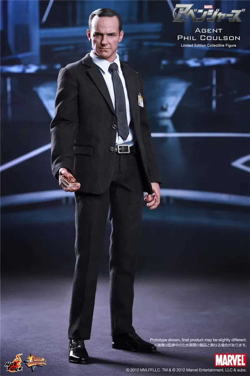 Original Hot Toys MMS189The Avengers 1/6th scale Agent Phil Coulson Action Figure Model Toys30CM scene ornament gift