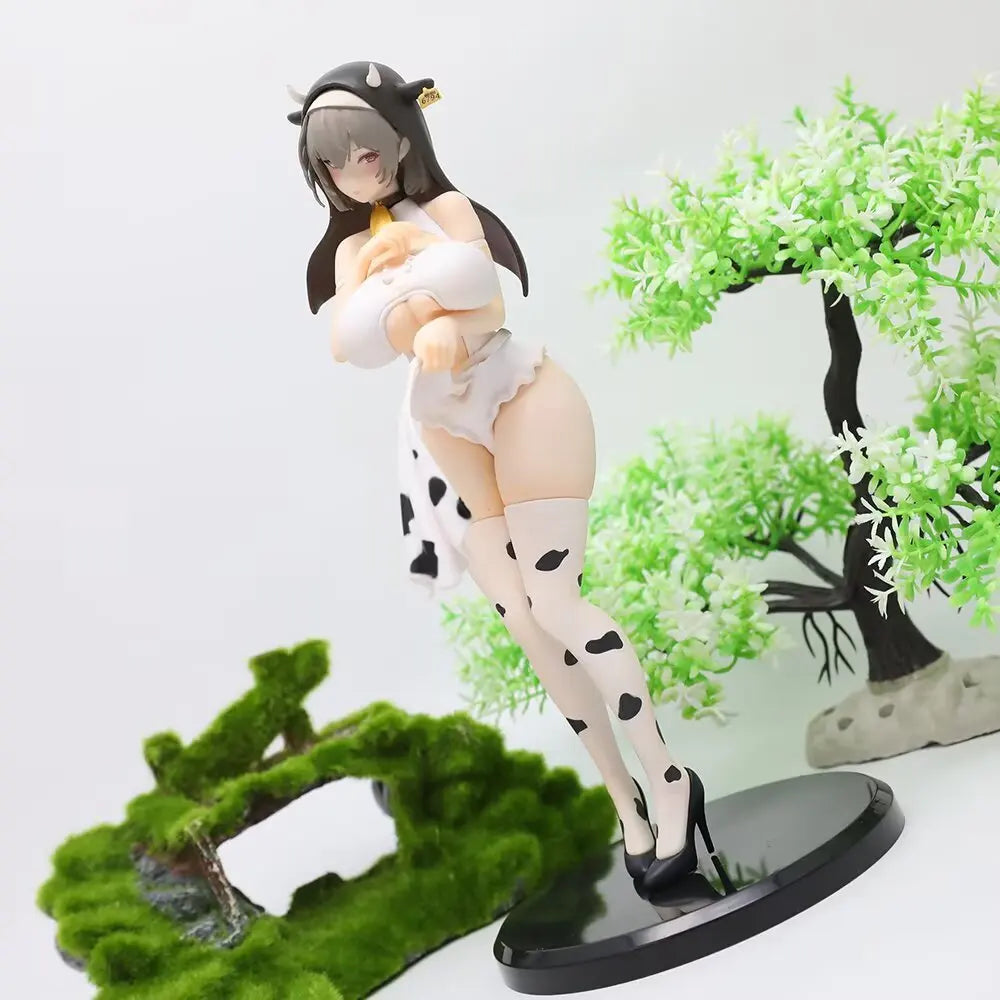Cow Nun Anime Figure Sexy Girls Figures Models Cute Collection High-Quality Version Statue Collection Statue Toys Friend Gift