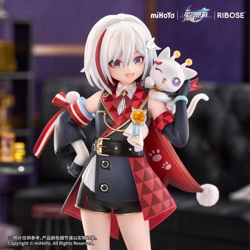 [Pre Sale] Genuine Honkai: Star Rail Anime Toy Topaz&Numby 18cm Cute Pretty Girl Figure Model Collection Ornament Girl Gift