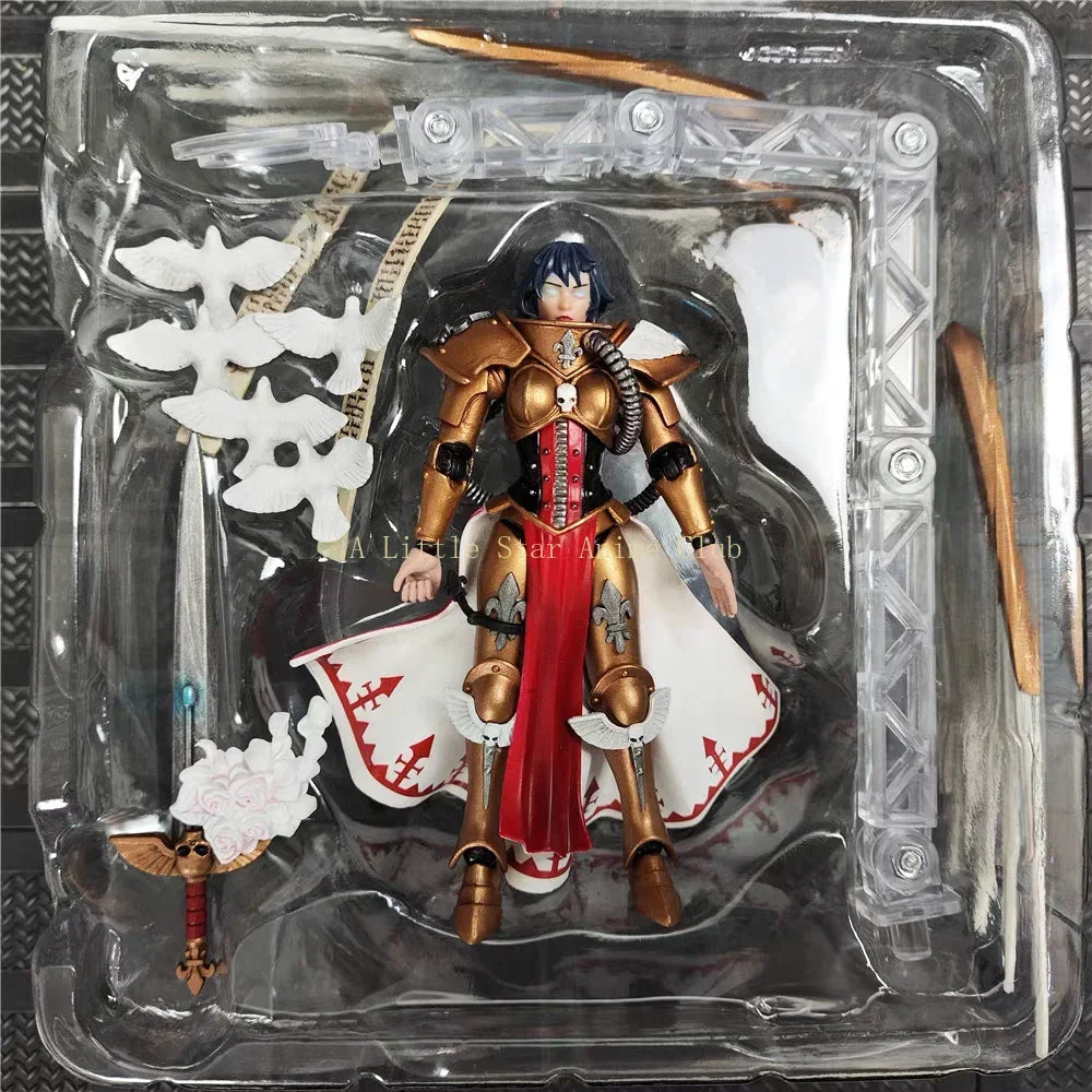 JOYTOY Genuine Original Dark Source Warhammer 40K 1/18 Sisters Celestine Living Saint (set of 3) Animation Series Toy Collection