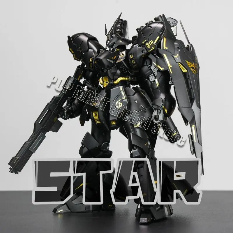 STAR Model 1/144 RG MSN-04 Sazabi black Assembly Model Kits Anime Action Figure Robot Plastic robot Model Gifts Toys